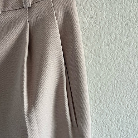 TOPSHOP | Emilie Paperbag Waist Tapered High Waist Trousers | Size 4 - Picture 5 of 11